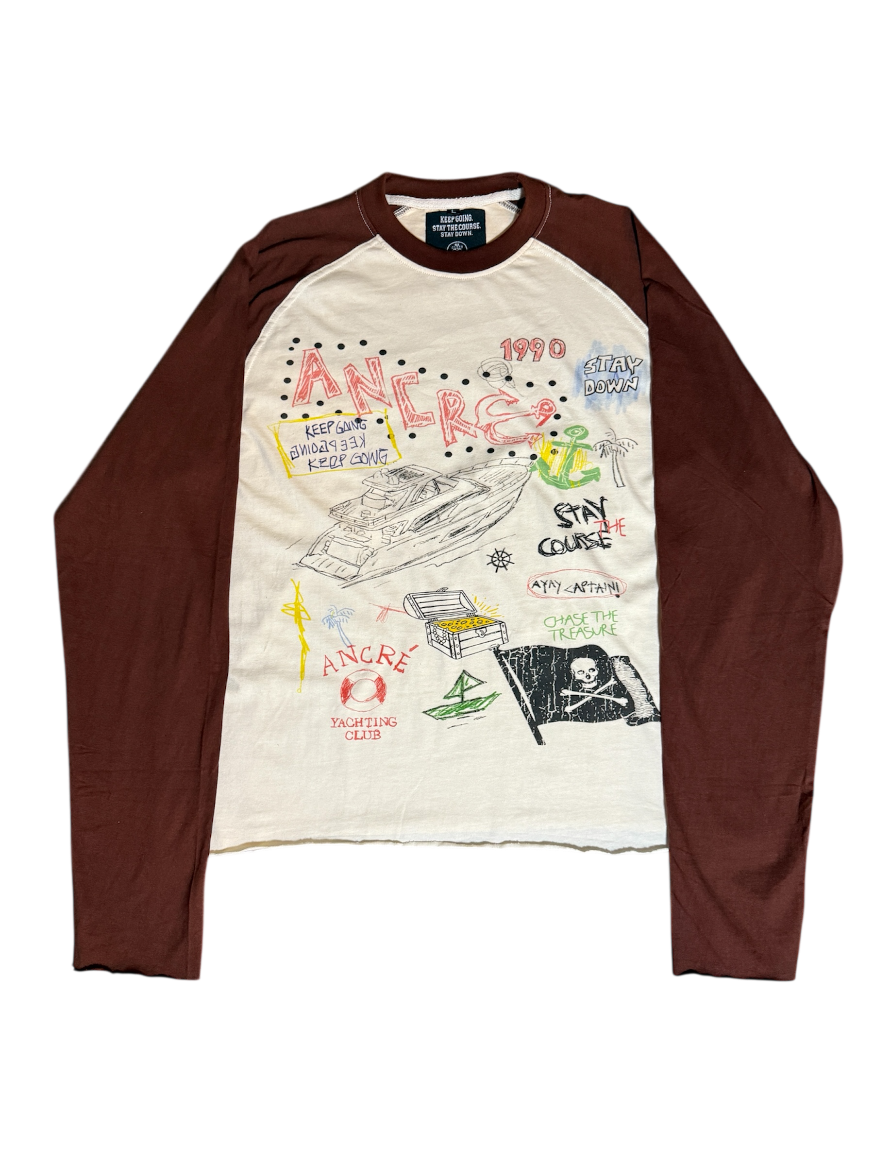 Yacht Sketch Vintage Long sleeve