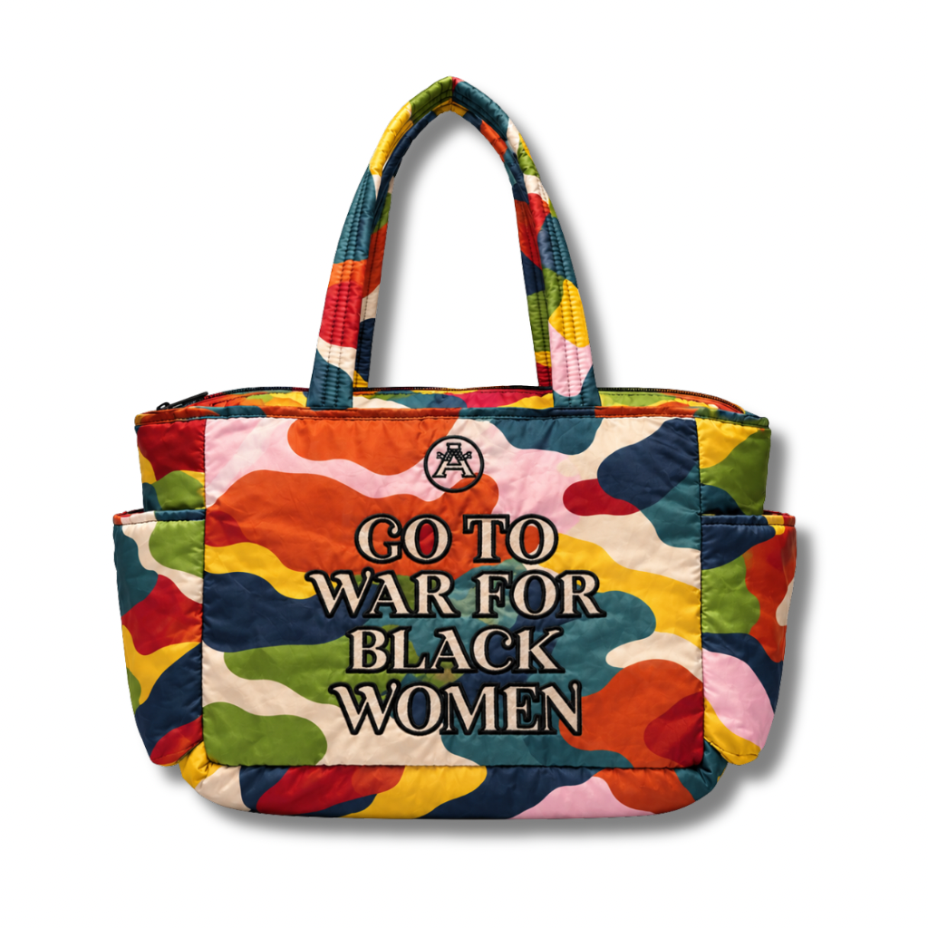“TRAIL MIX” WAR TOTE BAG