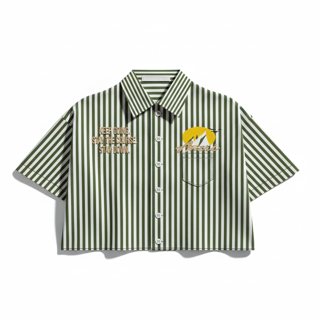 Olive Branch Button Down Shirt