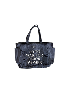 "War Tote Bag" Black is Beautiful