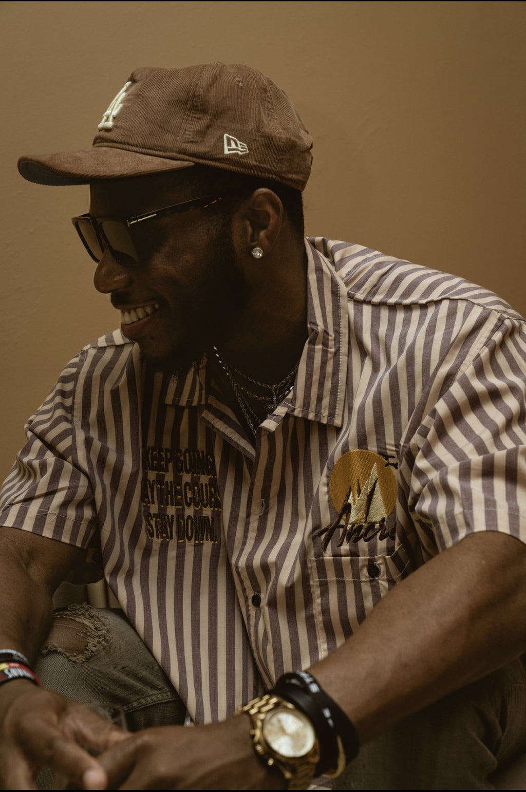 Coffee In The Morning Button Down Shirt