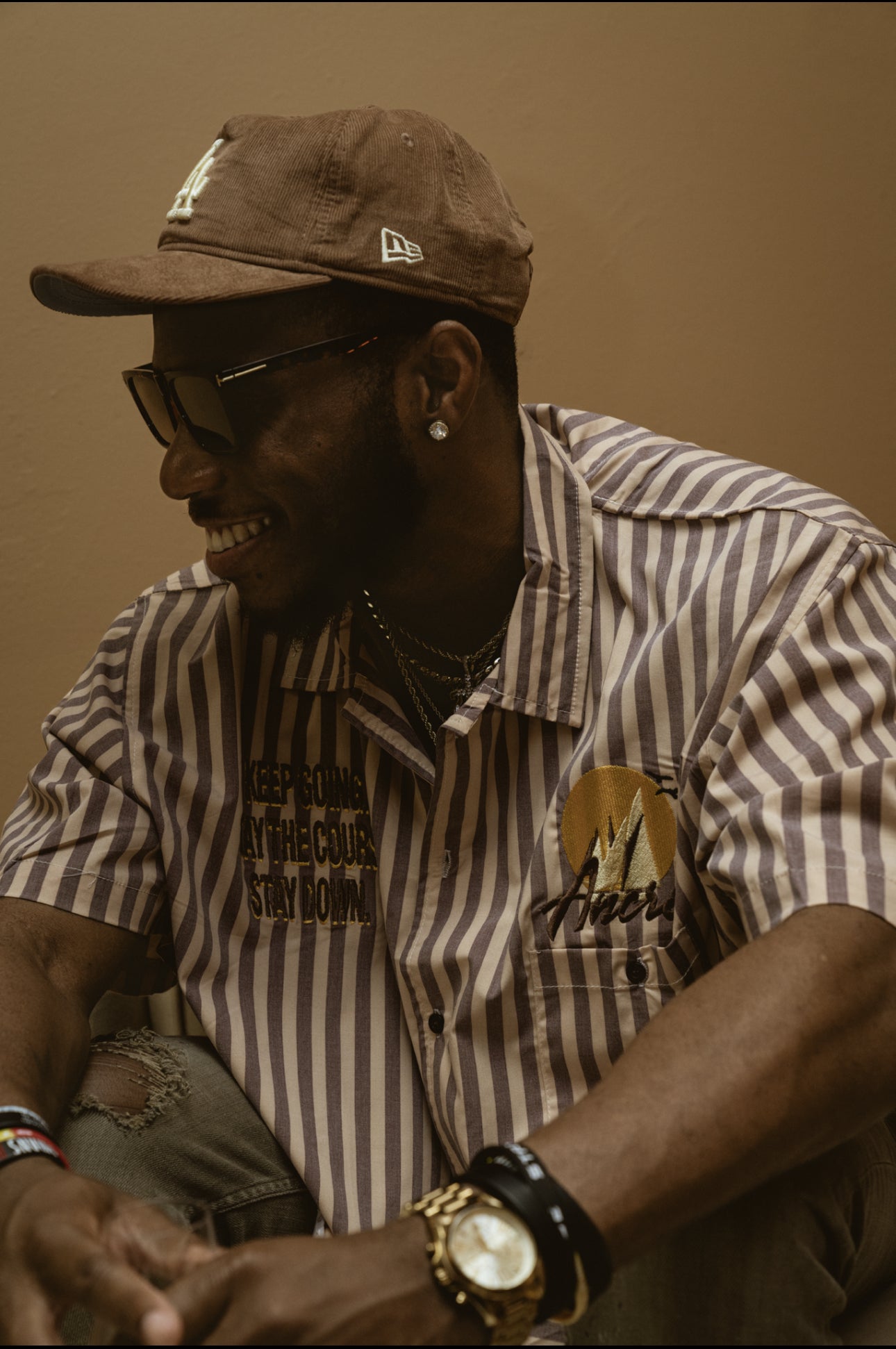 Coffee In The Morning Button Down Shirt