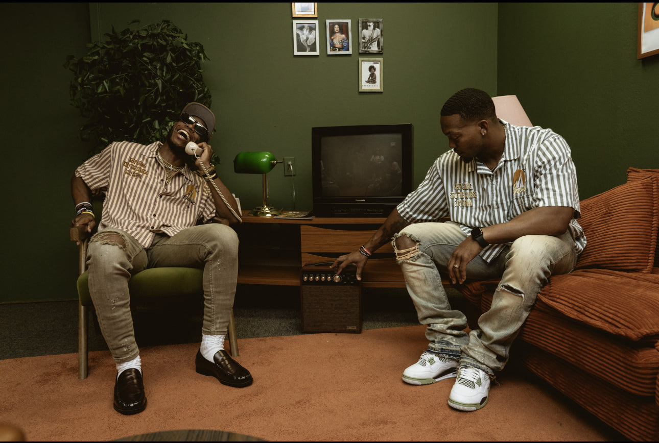 Olive Branch Button Down Shirt