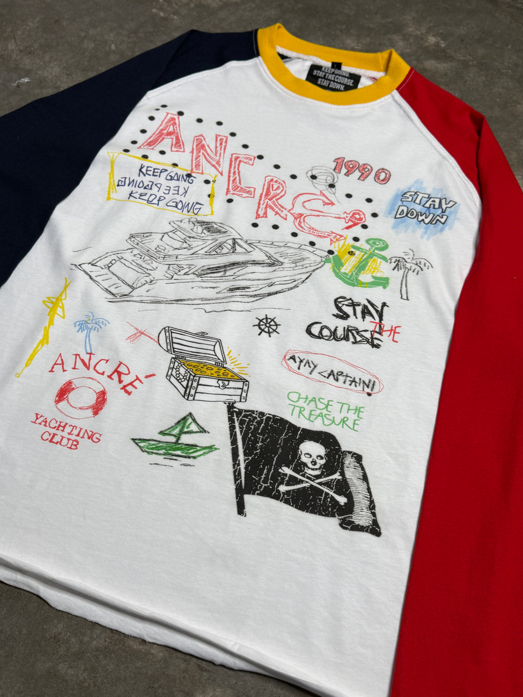 Yacht Sketch "Crayola" Tee