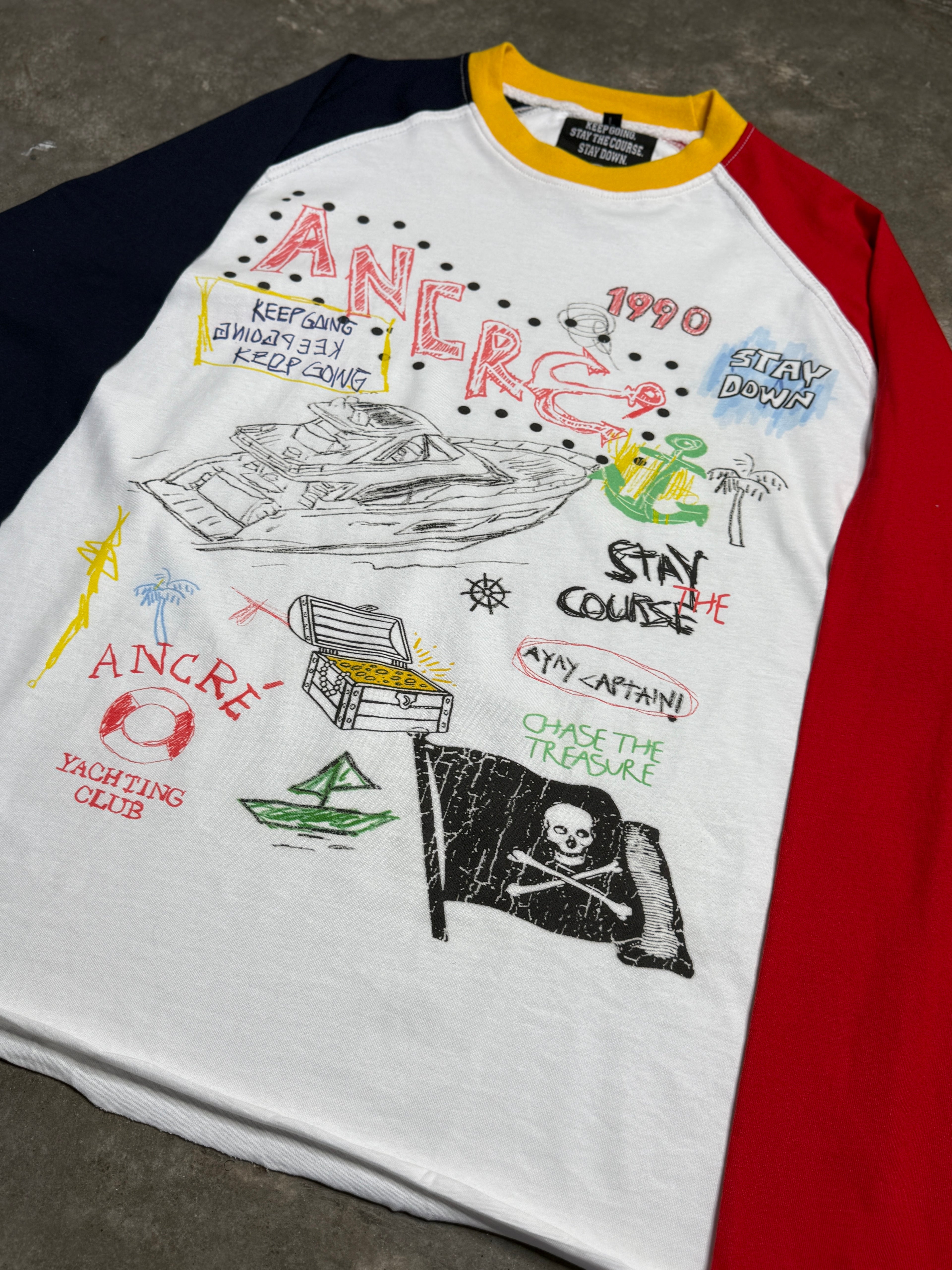 Yacht Sketch "Crayola" Tee