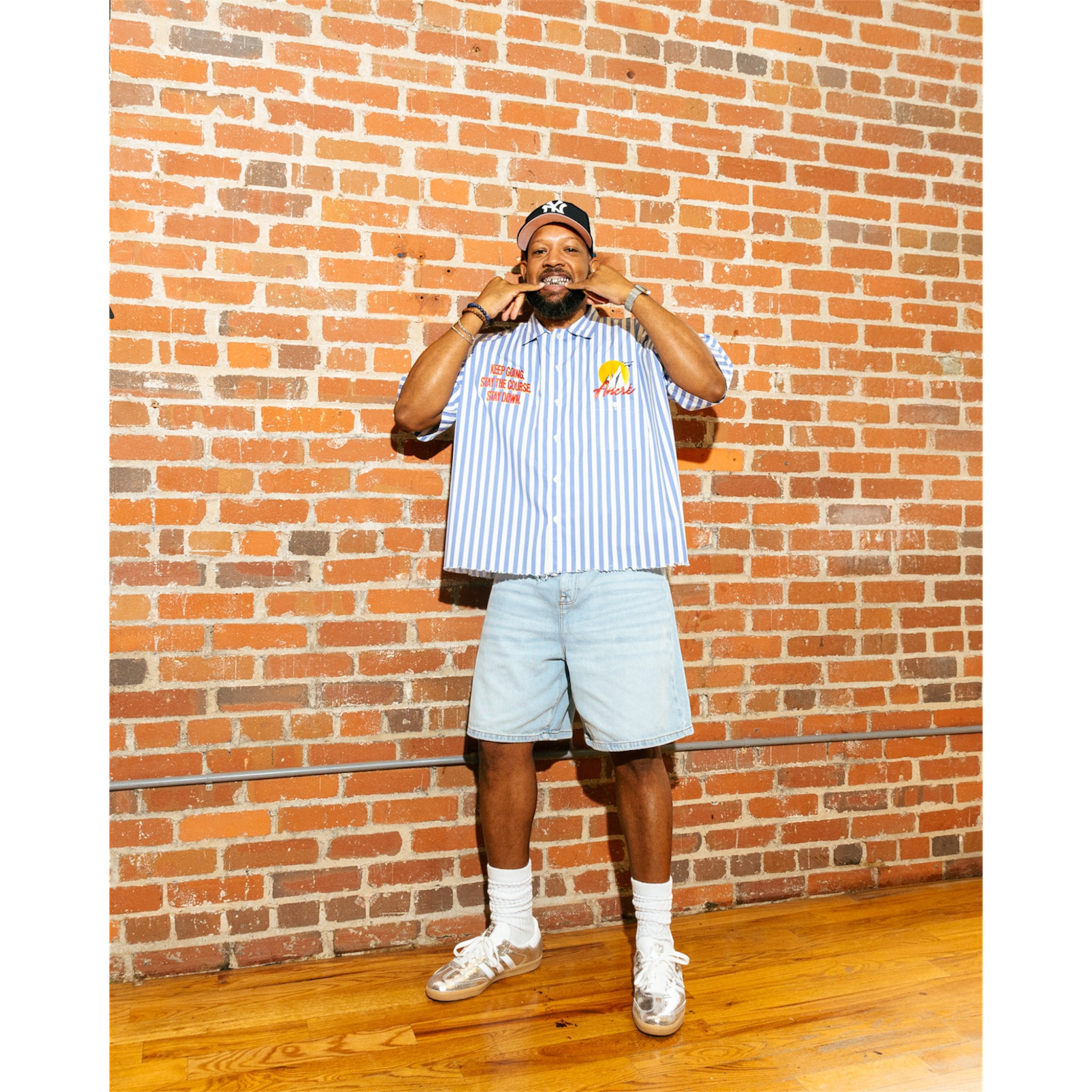 Marina Sunset Button Down