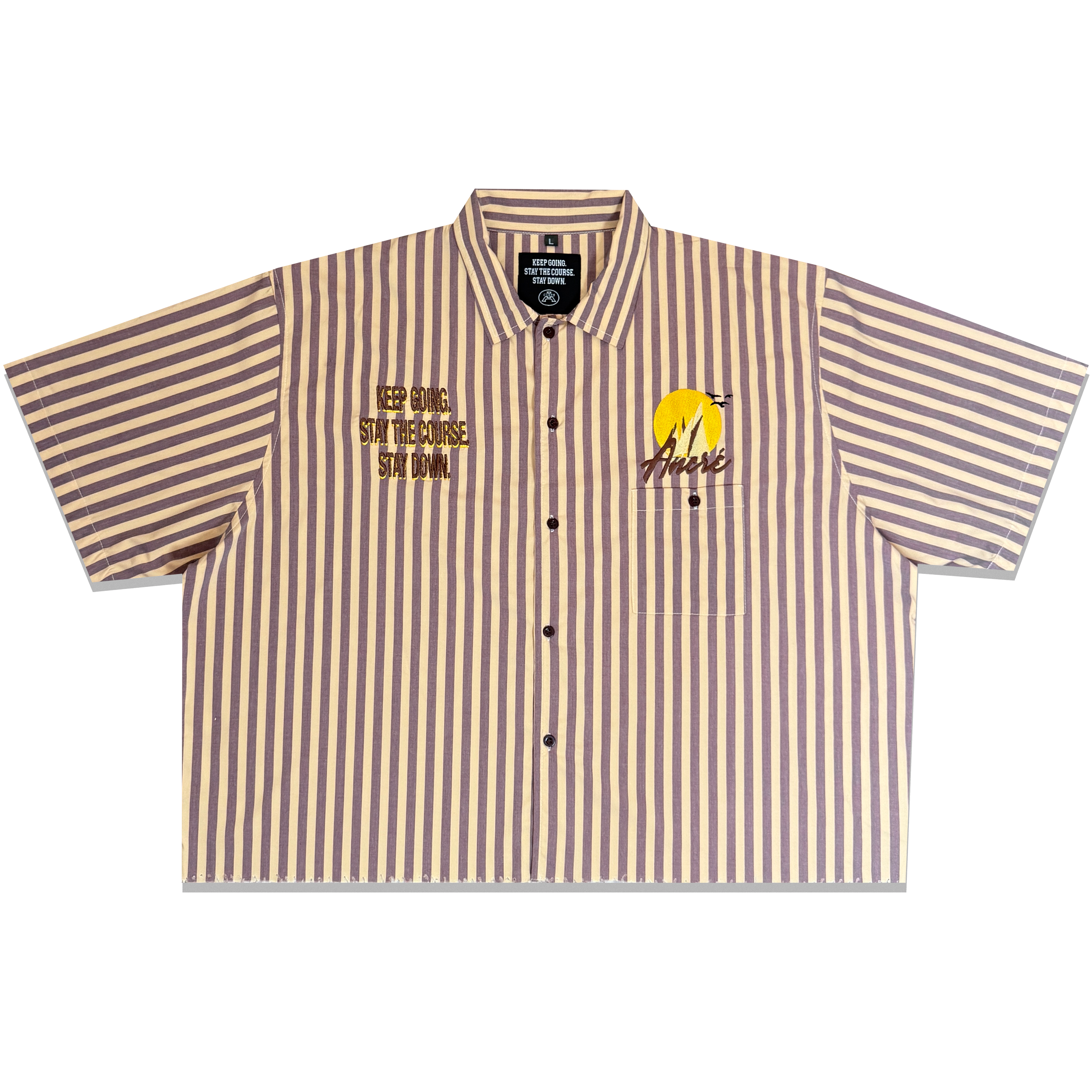 Coffee In The Morning Button Down Shirt