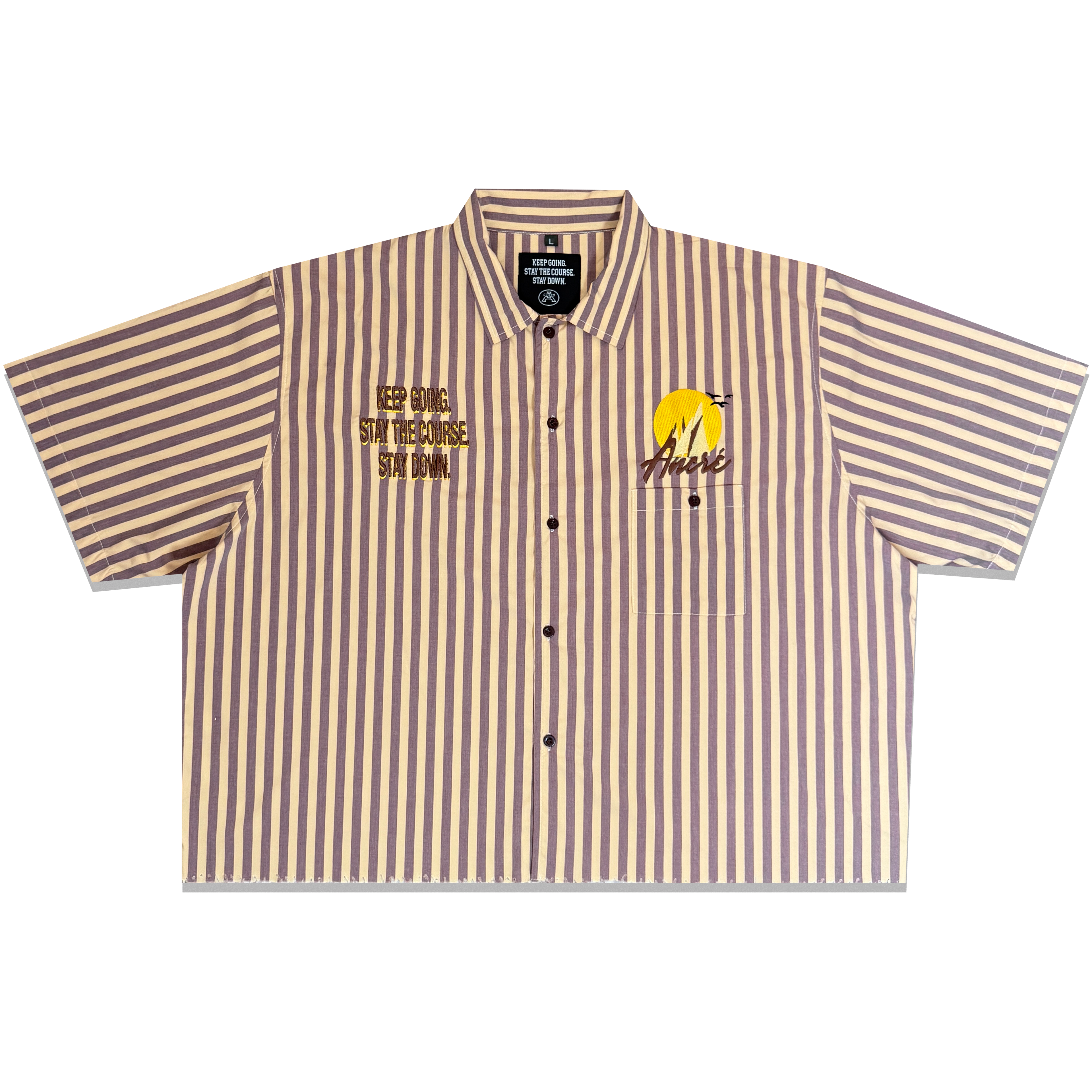 Coffee In The Morning Button Down Shirt