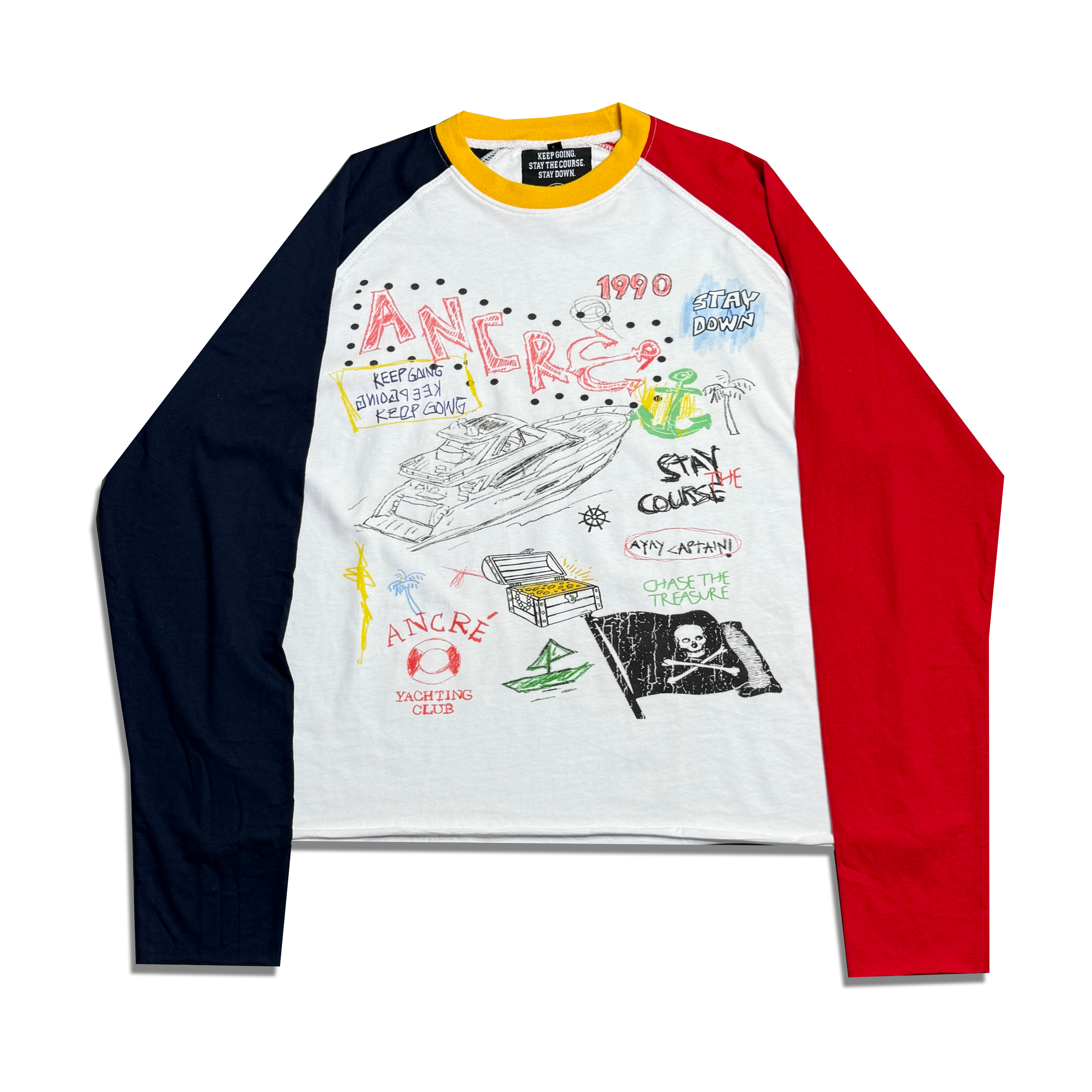 Yacht Sketch "Crayola" Tee