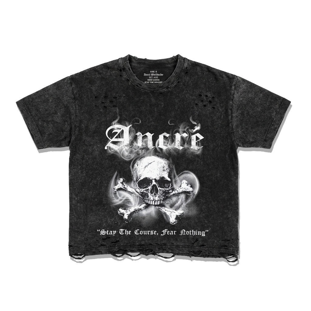 "FEAR NOTHING" Sulfur Tee