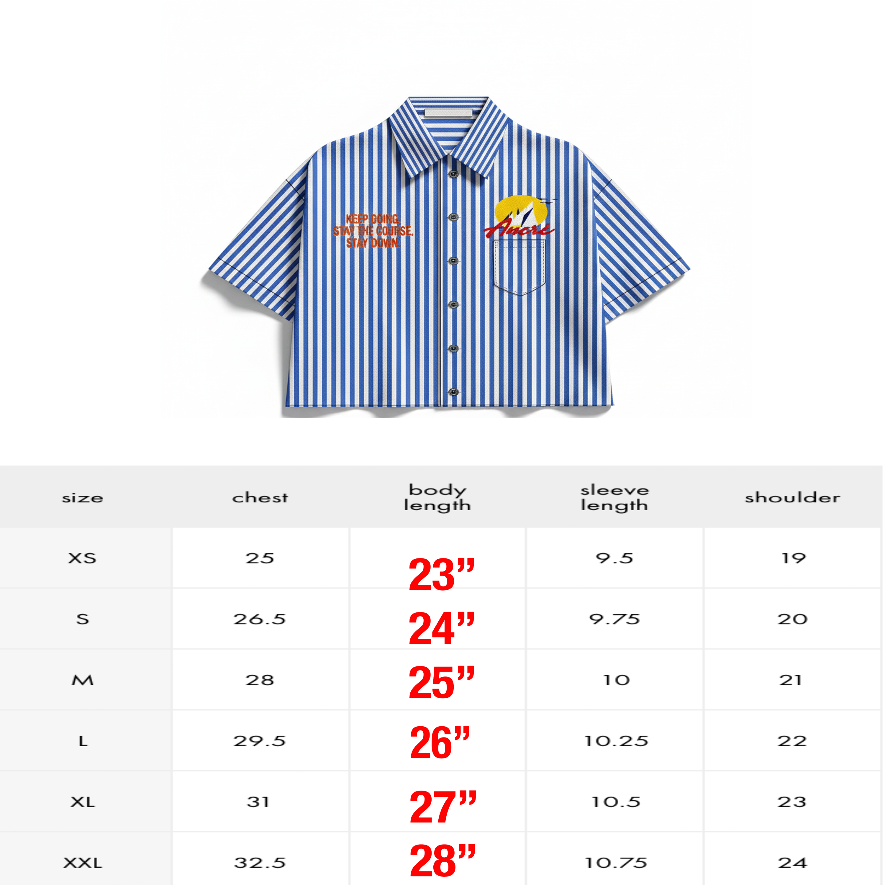 Marina Sunset Button Down