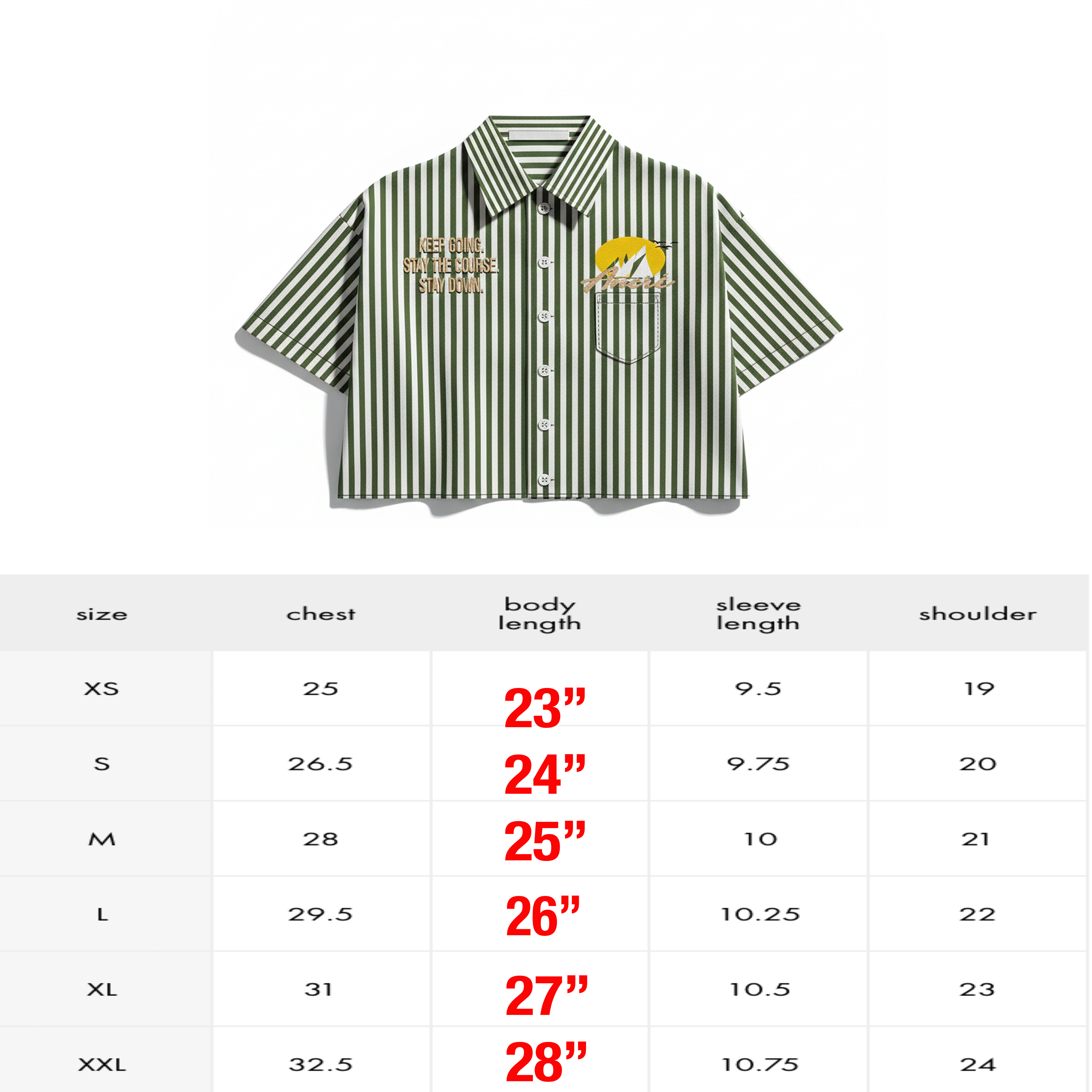 Olive Branch Button Down Shirt