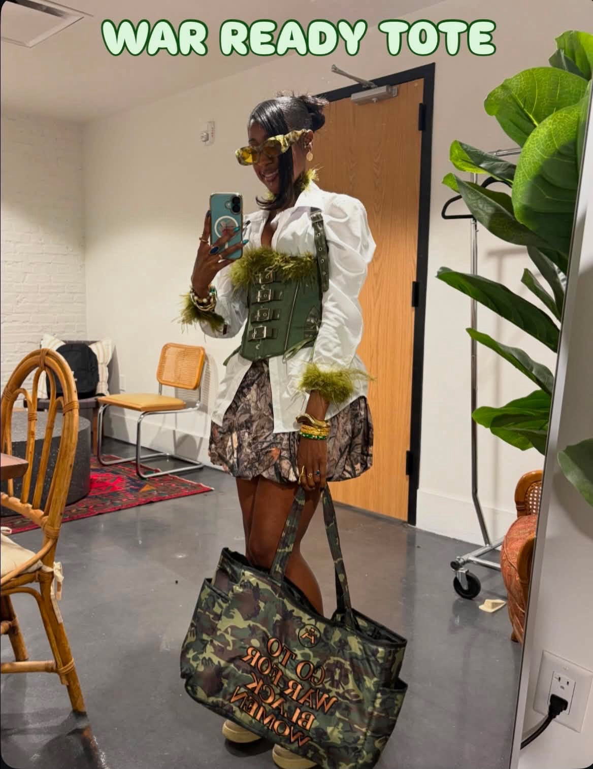 “WAR READY” WAR TOTE BAG