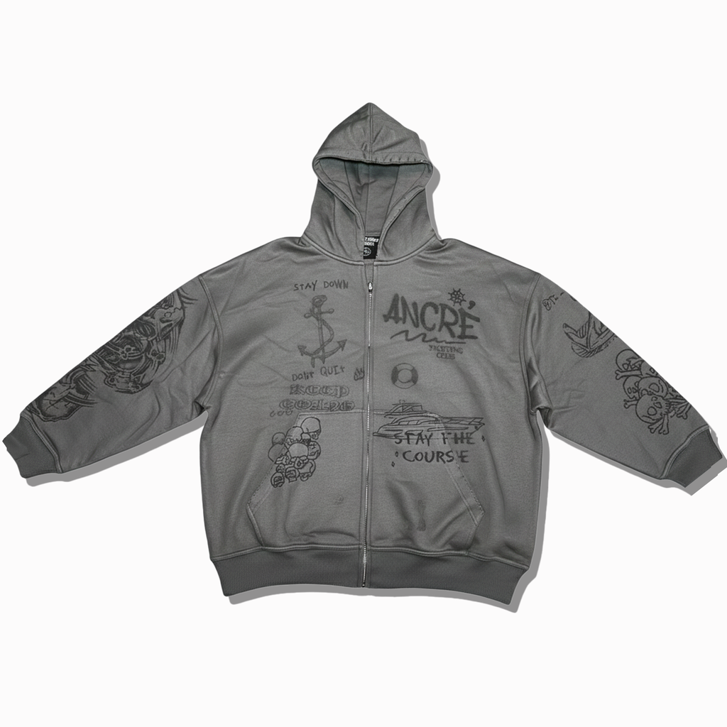 "The Compass is your Guide" Grey