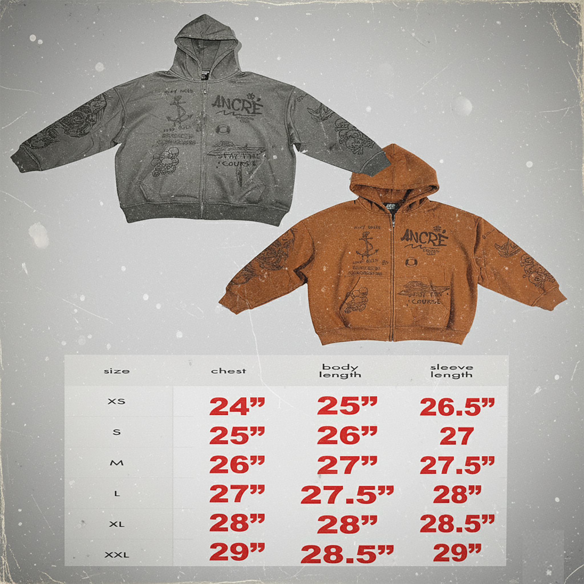 "The Compass is Your Guide" Brown