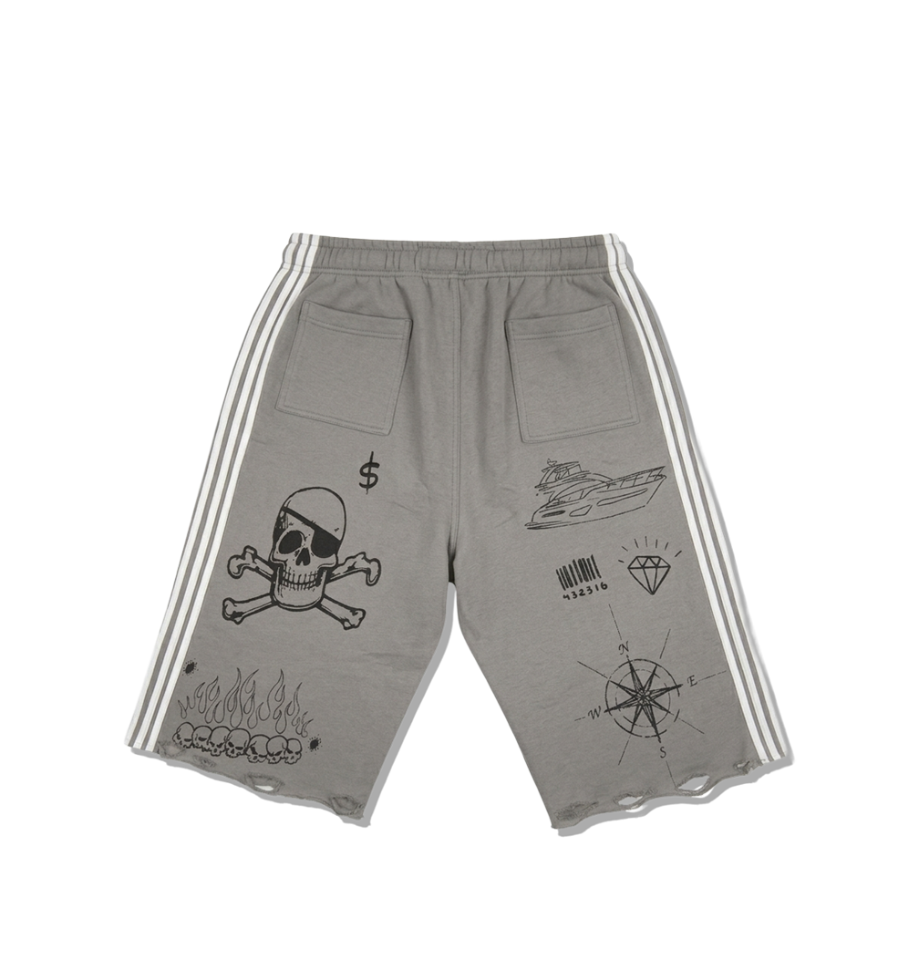 3/4 "Sketch Shorts"